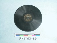 藏品(「愛染夜曲、朝月夕月」唱片)的圖片
